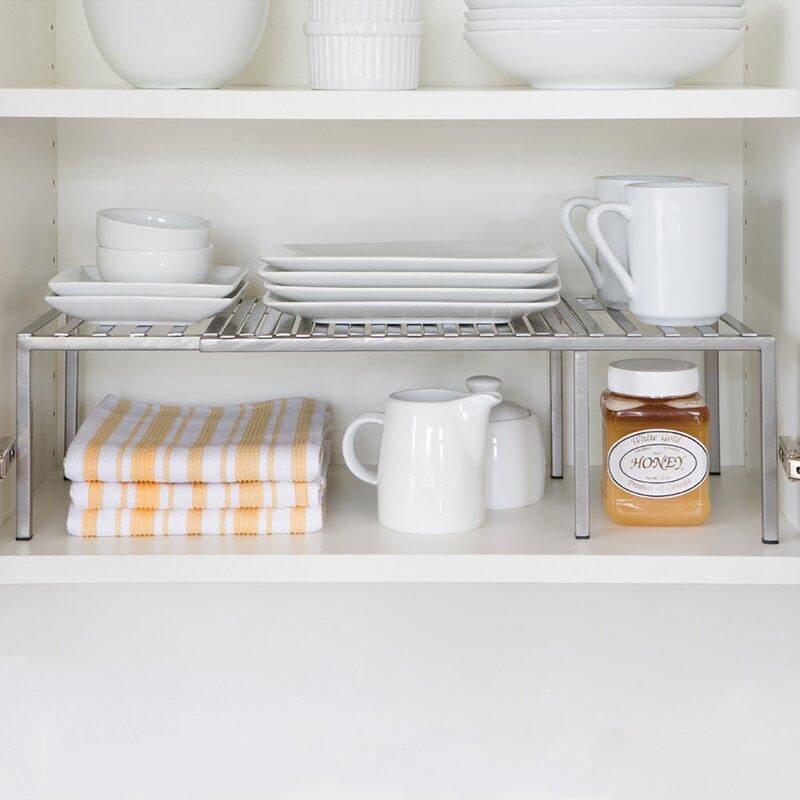 Rebrilliant Expandable Kitchen Helper Shelf & Reviews Wayfair